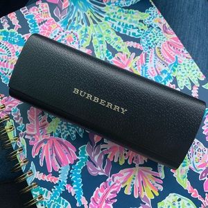 Burberry glasses case